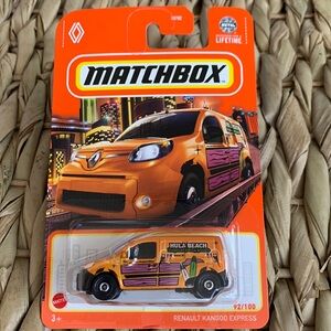 2018 Renault Kangoo Express Hula Beach Tropical Party Delivery Van Matchbox 2024